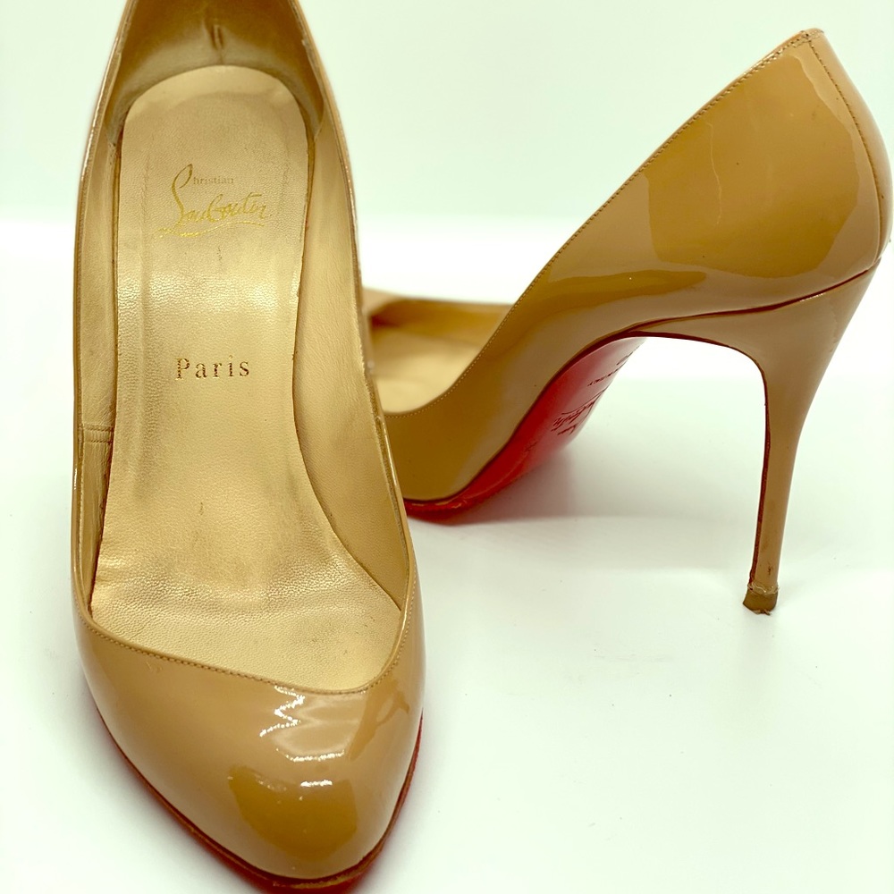 ❤️ Christian Louboutin “Maudissima” 100 Patent Heels